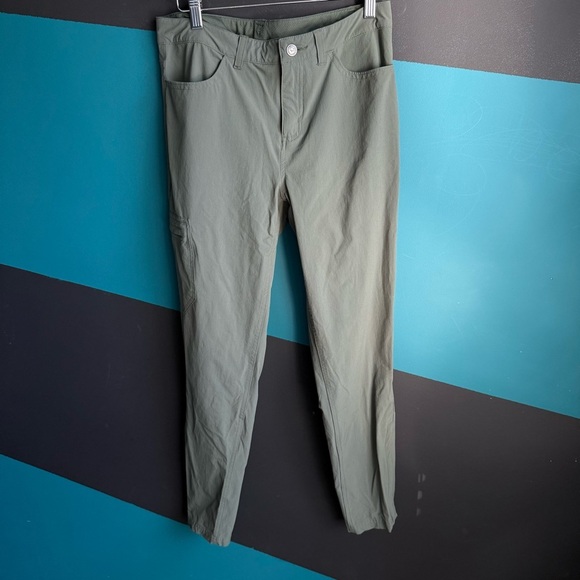 Patagonia Women's Green Straight Leg Pants size 8 - Picture 3 of 15